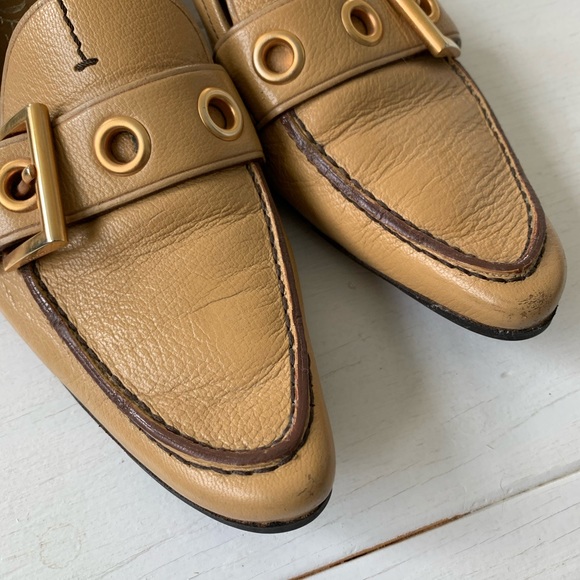 Prada Vero Cuoio Mules Loafers - Picture 2 of 8